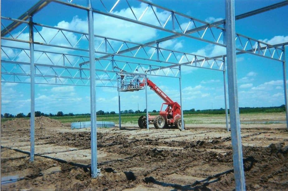 greenhouse cost construction