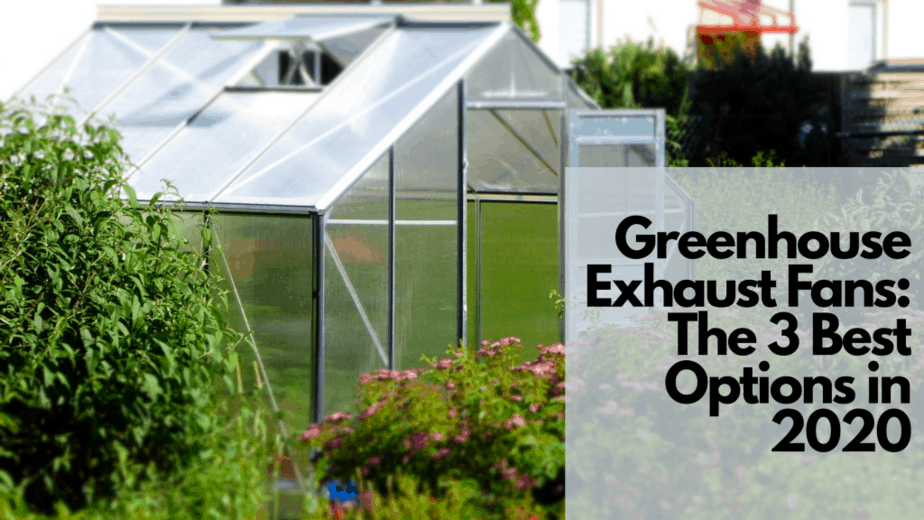 Greenhouse Exhaust Fans The 3 Best Options in 2020 Greenhouse Info