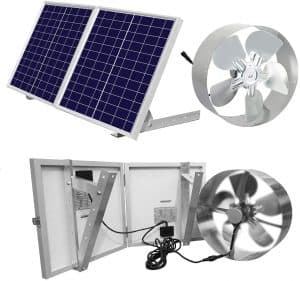 greenhouse Solar-powered Fan