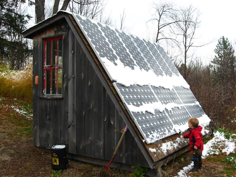 Greenhouse Exhaust Fans solar panels