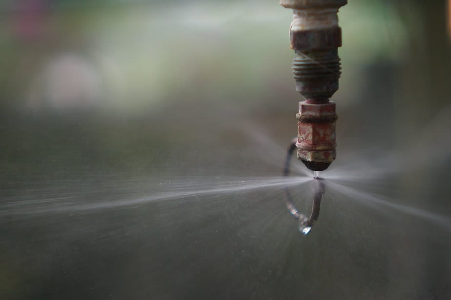 components misting system for greenhouses