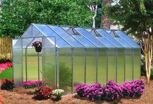 Riverstone Industries Monticello (8 x 16 Ft) Black Greenhouse