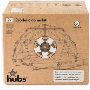 Hubs Geodesic Dome Kit review for greenhouses