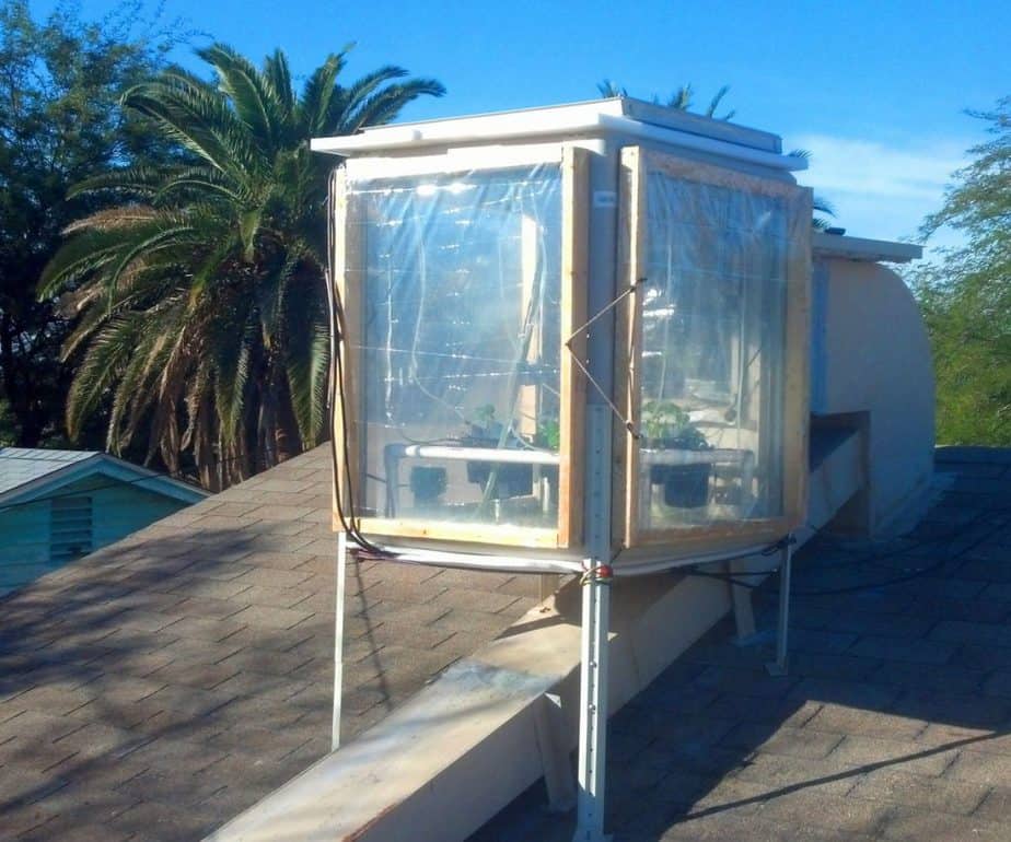 DIY Greenhouse Swamp Cooler